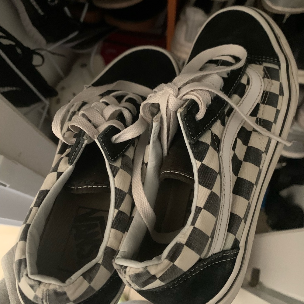 Checkered Old Skool Vans